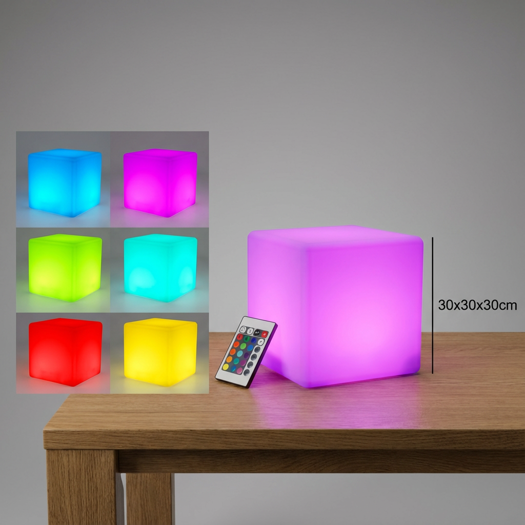 Leucht-Cubes