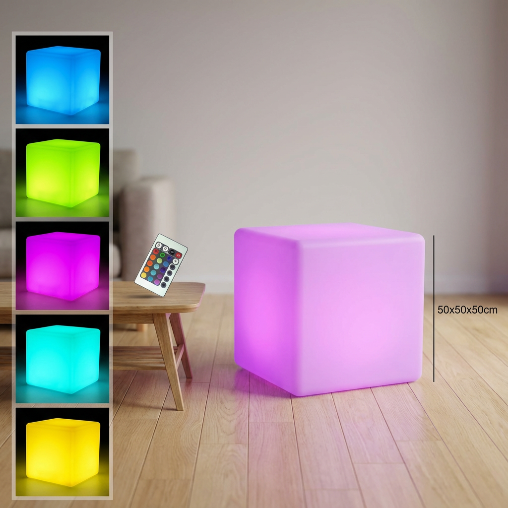 Leucht-Cubes