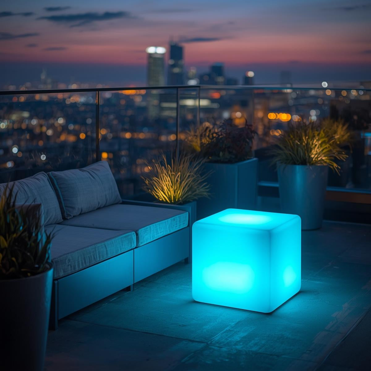 LED-Design Cube - In & Outdoor Leuchtwürfel