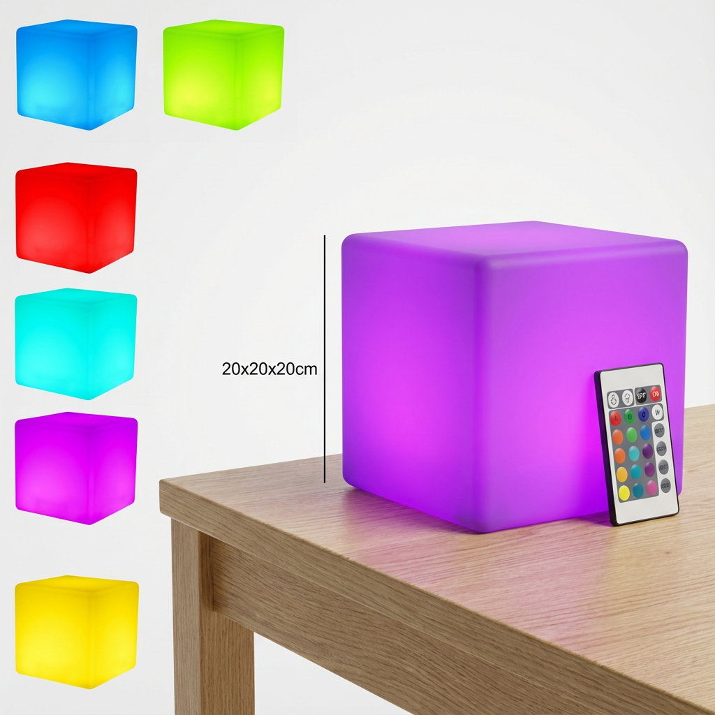 Leucht-Cubes