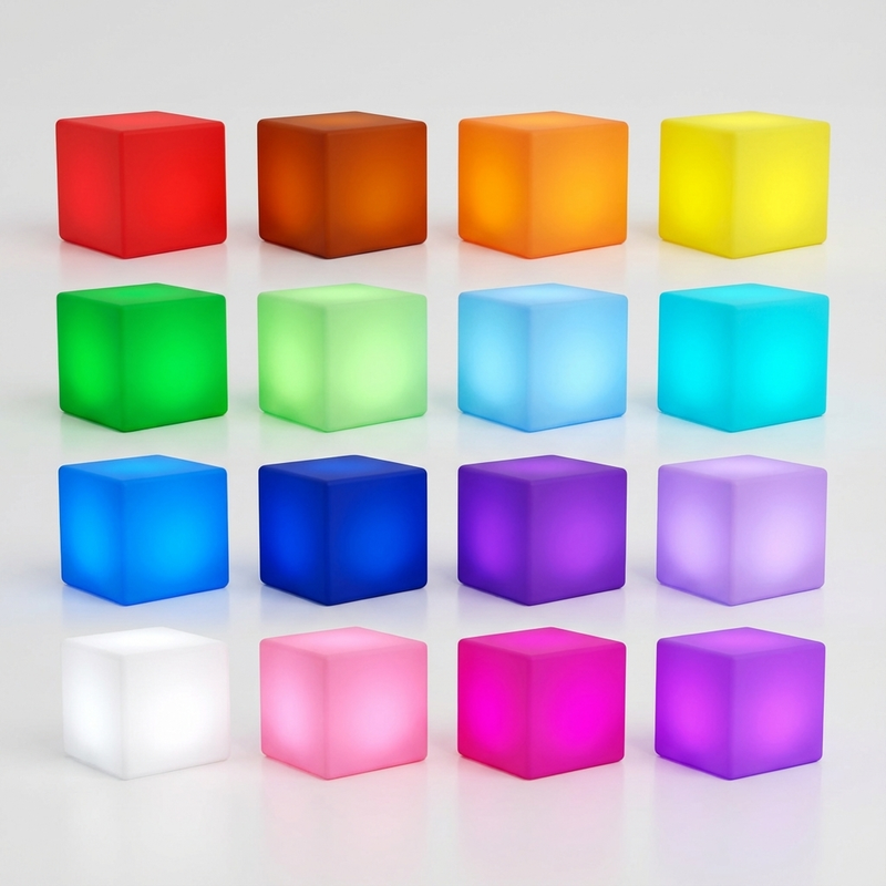 Leucht-Cubes